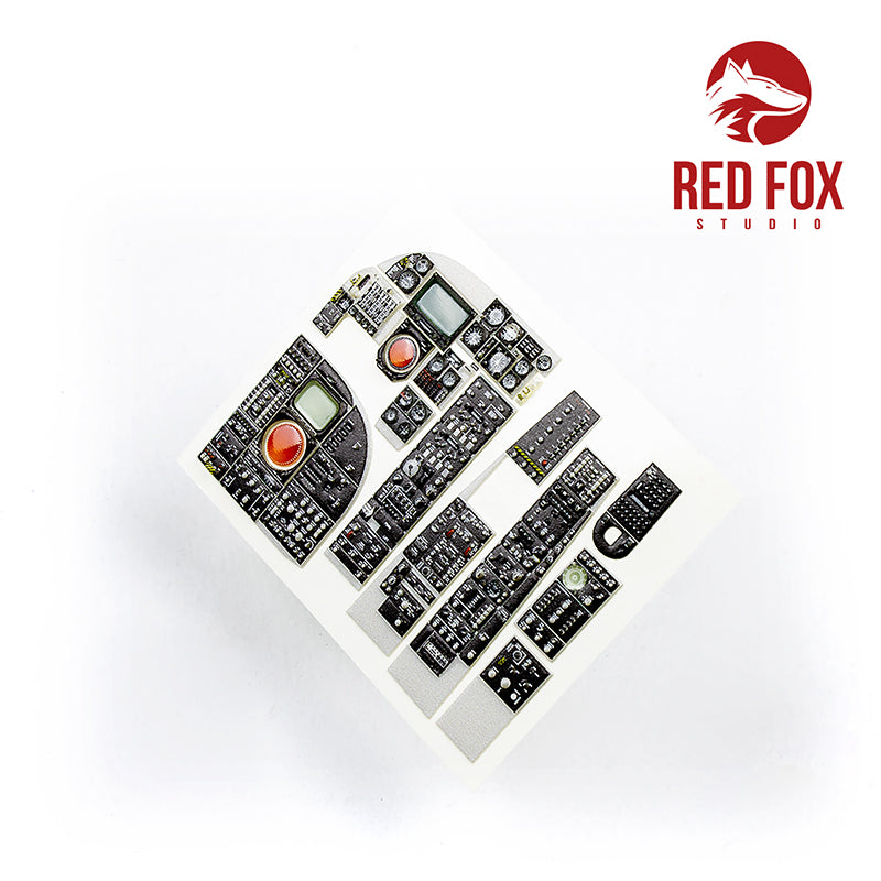 Red Fox RFS-32074 1:32 A-6E Intruder 3D Acrylic Instrument Panel