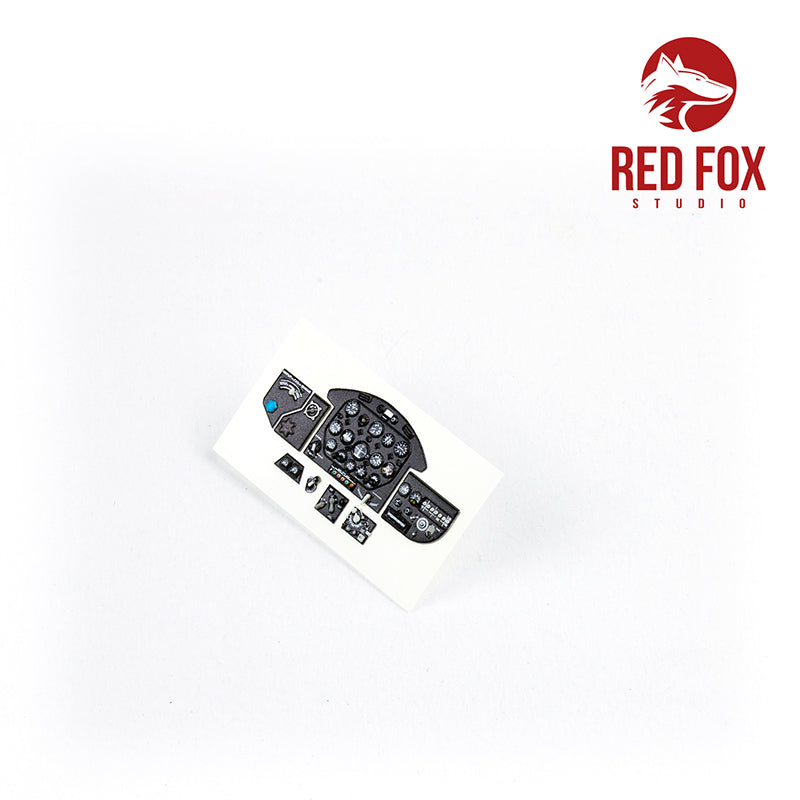 Red Fox Studio RFS-32075 1:32 Mikoyan MiG-3 Quick Set 3D Acrylic Instr. Panel