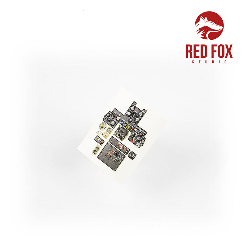 Red Fox Studio RFS-32077 1:32 Kawasaki Ki-61-I Hien 3D Acrylic Instrument Panel