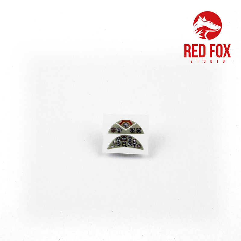 Red Fox Studio RFS-32079 1:32 Bucker Bu-131D Quick Set 3D Acrylic Instr. Panel