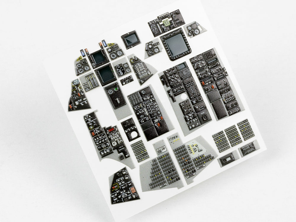 Red Fox Studio RFS-32082 1:32 Grumman F-14B Tomcat 3D Acrylic Instrument Panel