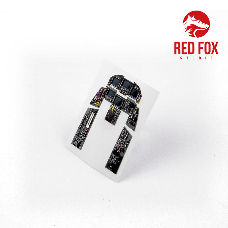Red Fox RFS-32086 1:32 F/A-18E Super Hornet 3D Instrument Panel