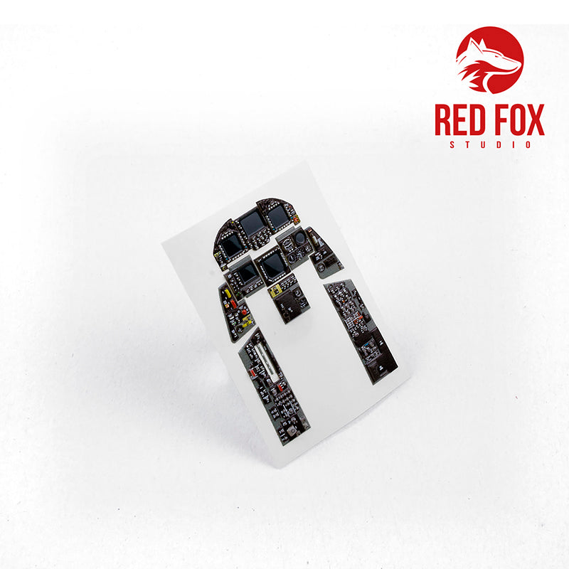 Red Fox RFS-32086 1:32 F/A-18E Super Hornet 3D Instrument Panel