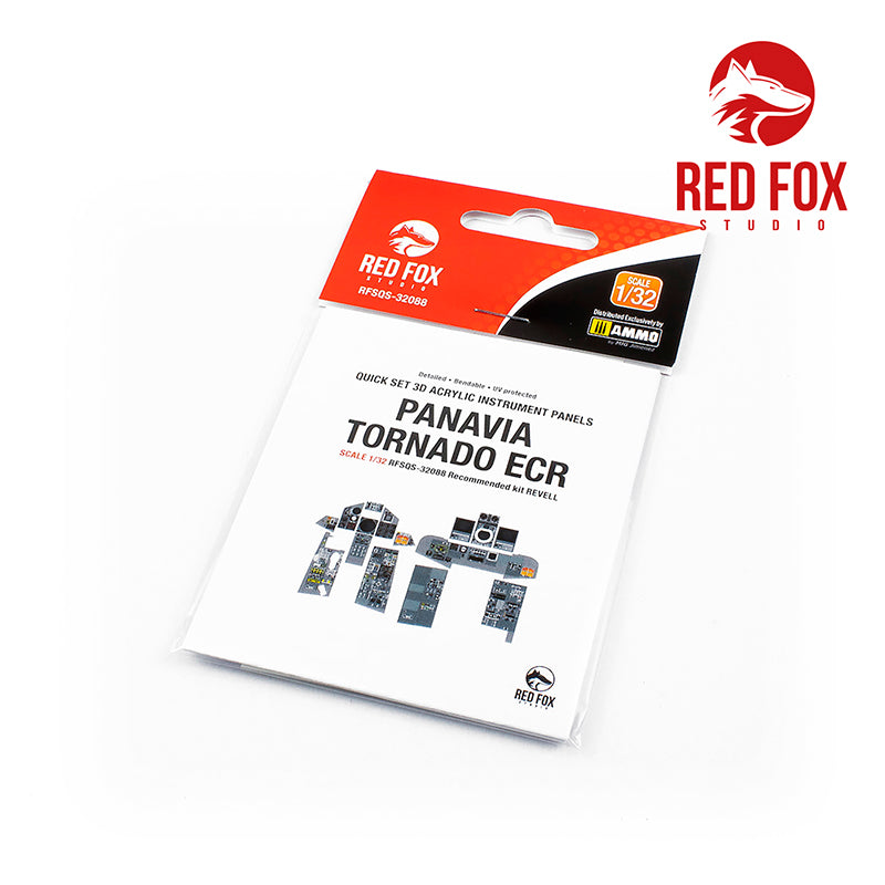 Red Fox RFS-32088 1:32 Tornado ECR 3D Acrylic Instrument Panel