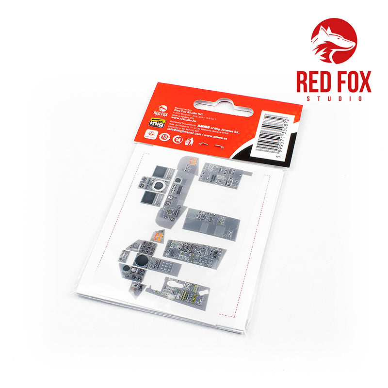 Red Fox RFS-32088 1:32 Tornado ECR 3D Acrylic Instrument Panel