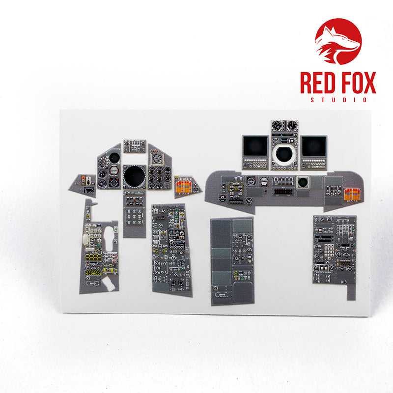 Red Fox RFS-32088 1:32 Tornado ECR 3D Acrylic Instrument Panel