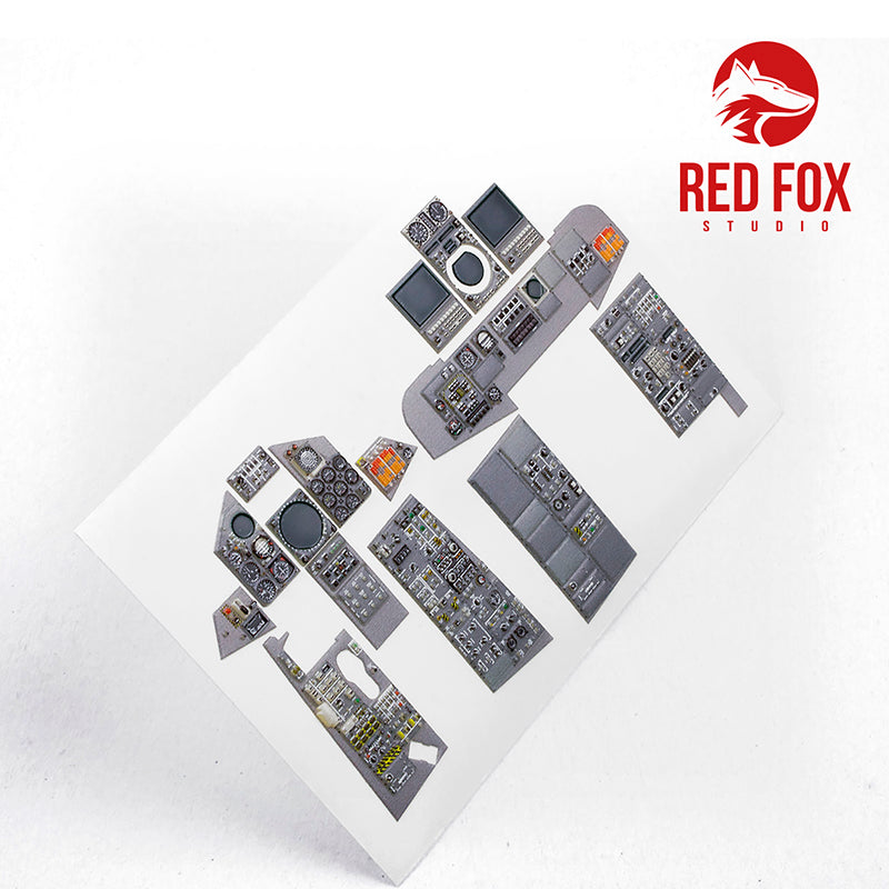 Red Fox RFS-32088 1:32 Tornado ECR 3D Acrylic Instrument Panel