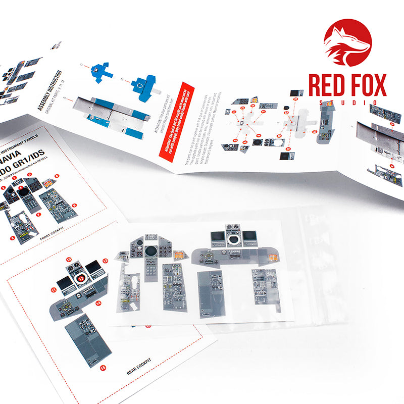 Red Fox RFS-32089 1:32 Tornado GR.1/IDS 3D Instrument Panel