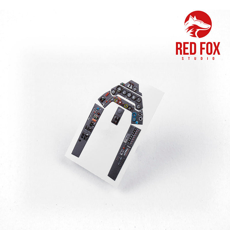 Red Fox RFS-32092 1:32 Fw-190A-6 3D Acrylic Instrument Panel