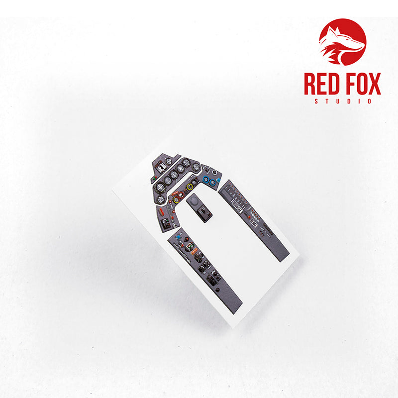 Red Fox RFS-32092 1:32 Fw-190A-6 3D Acrylic Instrument Panel