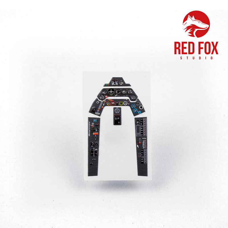 Red Fox RFS-32094 1:32 Fw-190A-8 3D Acrylic Instrument Panel