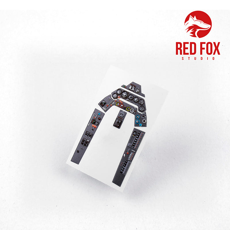 Red Fox RFS-32094 1:32 Fw-190A-8 3D Acrylic Instrument Panel