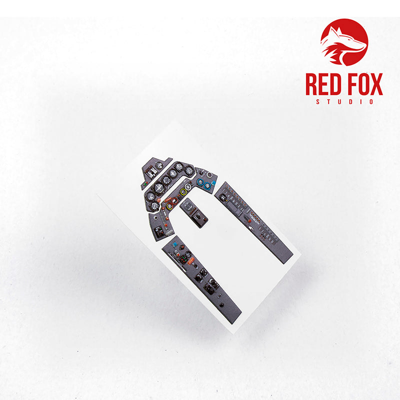 Red Fox RFS-32094 1:32 Fw-190A-8 3D Acrylic Instrument Panel