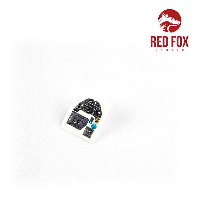 Red Fox RFS-32095 1:32 Bf-109F-4 3D Acrylic Instrument Panel