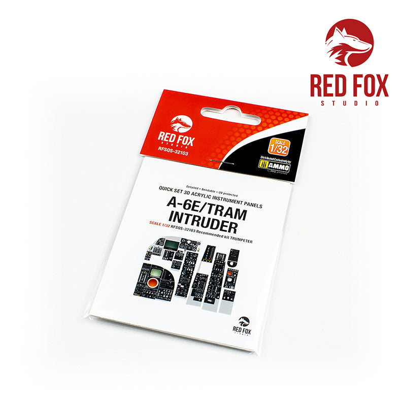 Red Fox RFS-32103 1:32 A-6E TRAM Intruder 3D Acrylic Instrument Panel