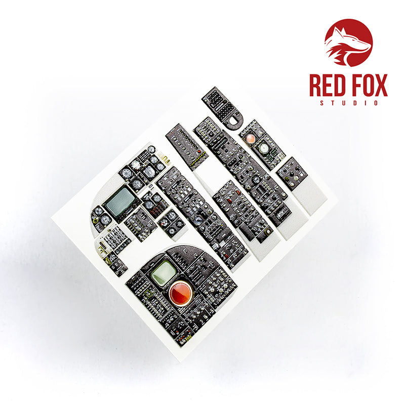 Red Fox RFS-32103 1:32 A-6E TRAM Intruder 3D Acrylic Instrument Panel