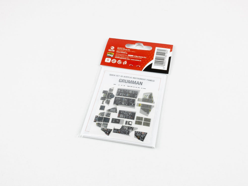 Red Fox Studio RFS-32107 1:32 Grumman F-14A Tomcat 3D Acrylic Instrument Panel