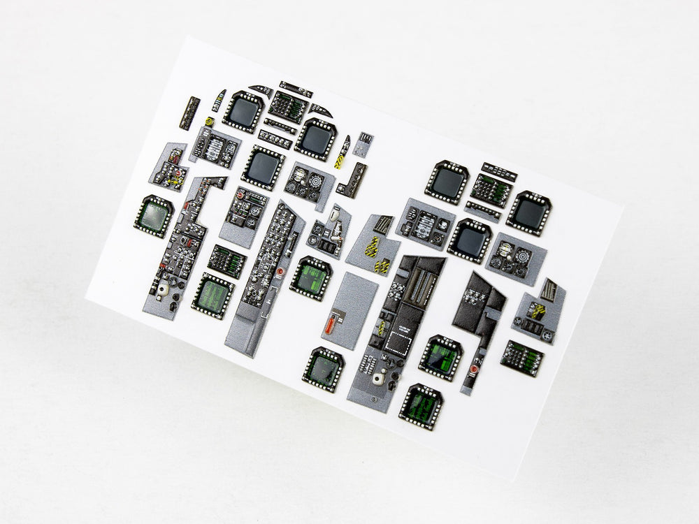 Red Fox RFS-32109 1:32 F/A-18B Hornet 3D Acrylic Instrument Panel