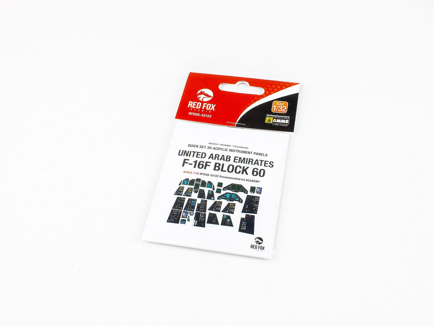 Red Fox RFS-32122 1:32 F-16F Block 60 Fighting Falcon 3D Panel