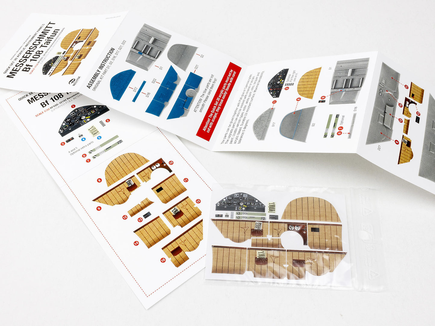 Red Fox Studio RFS-32142 1:32 Messerschmitt Bf-108 Taifun Updated