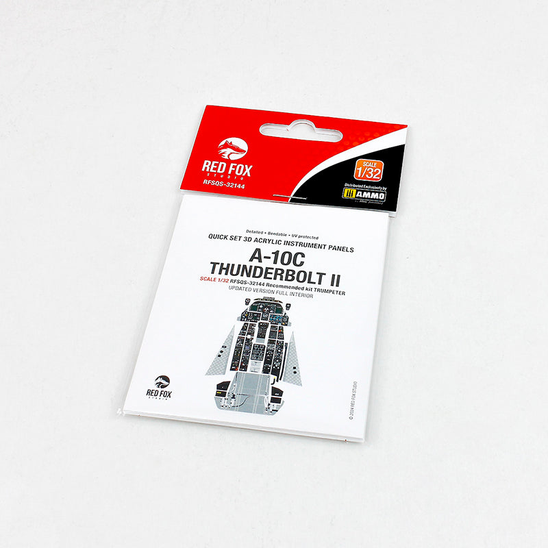 Red Fox RFS-32144 1:32 A-10C Thunderbolt II Full Interior 3D Panel