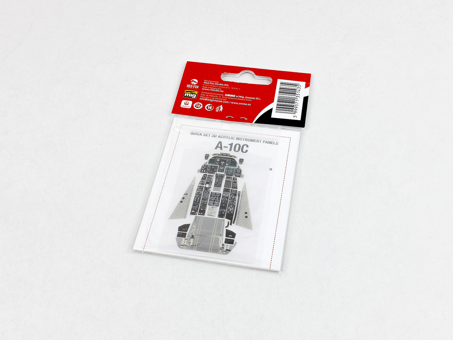 Red Fox RFS-32144 1:32 A-10C Thunderbolt II Full Interior 3D Panel