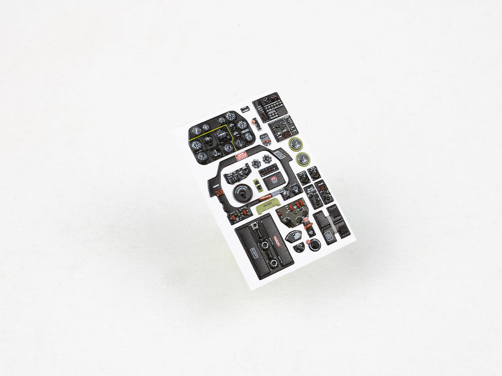 Red Fox RFS-32152 1:32 P-51D Mustang Updated 3D Instrument Panel