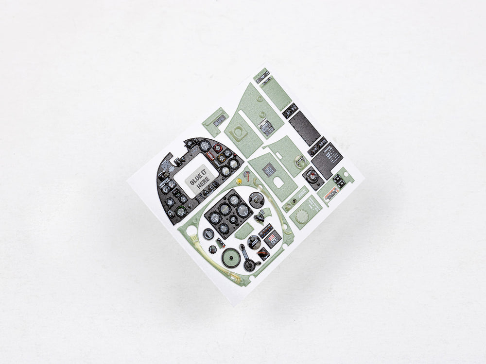 Red Fox RFS-32153 1:32 Spitfire Mk.Ia 3D Acrylic Instrument Panel