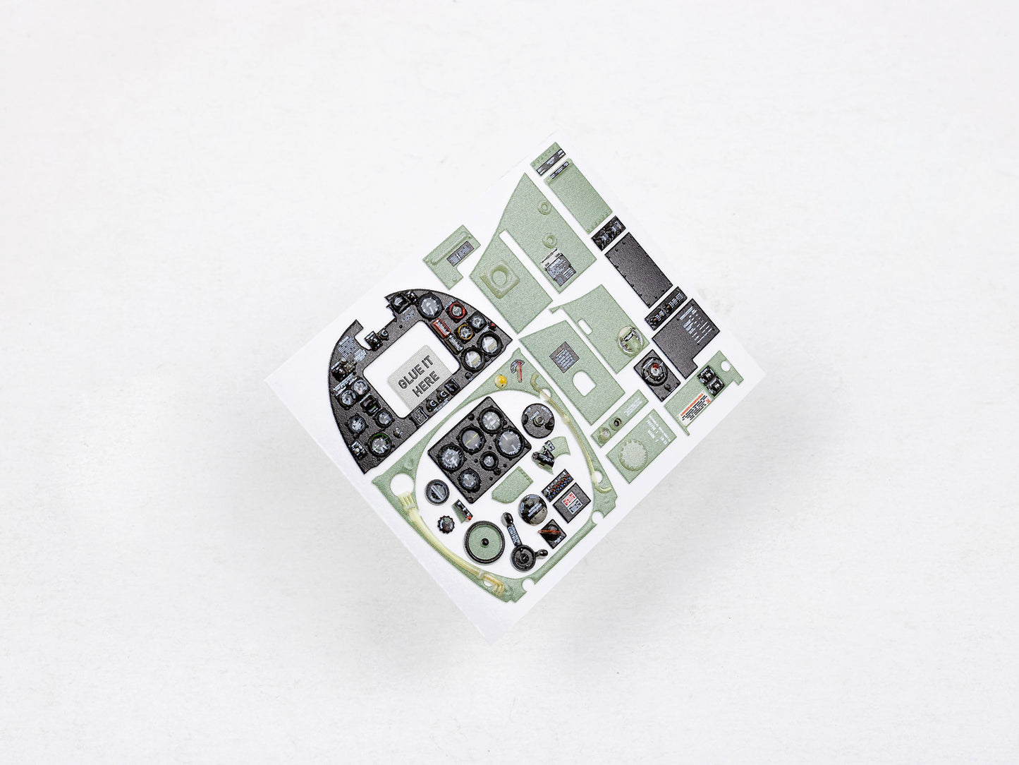 Red Fox RFS-32153 1:32 Spitfire Mk.Ia 3D Acrylic Instrument Panel