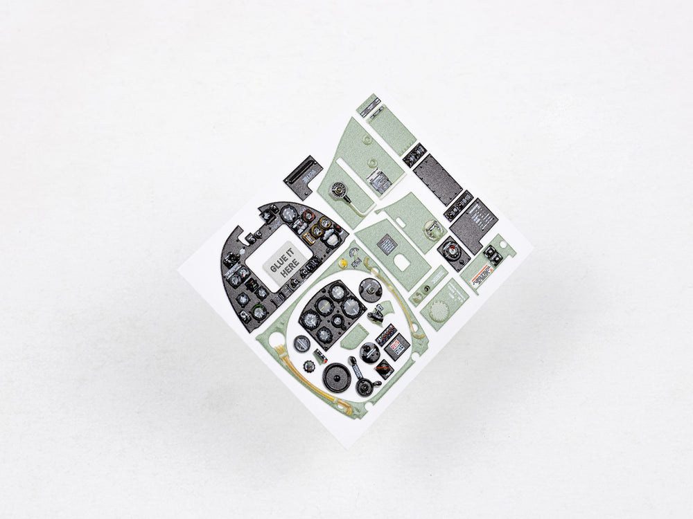 Red Fox RFS-32156 1:32 Spitfire Mk.IXc Updated 3D Instrument Panel