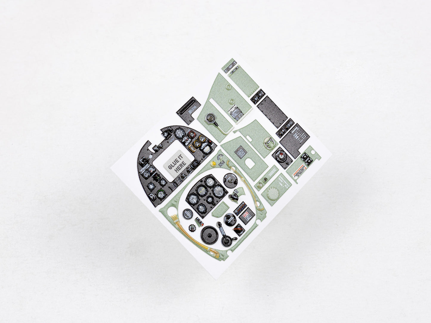 Red Fox RFS-32156 1:32 Spitfire Mk.IXc Updated 3D Instrument Panel