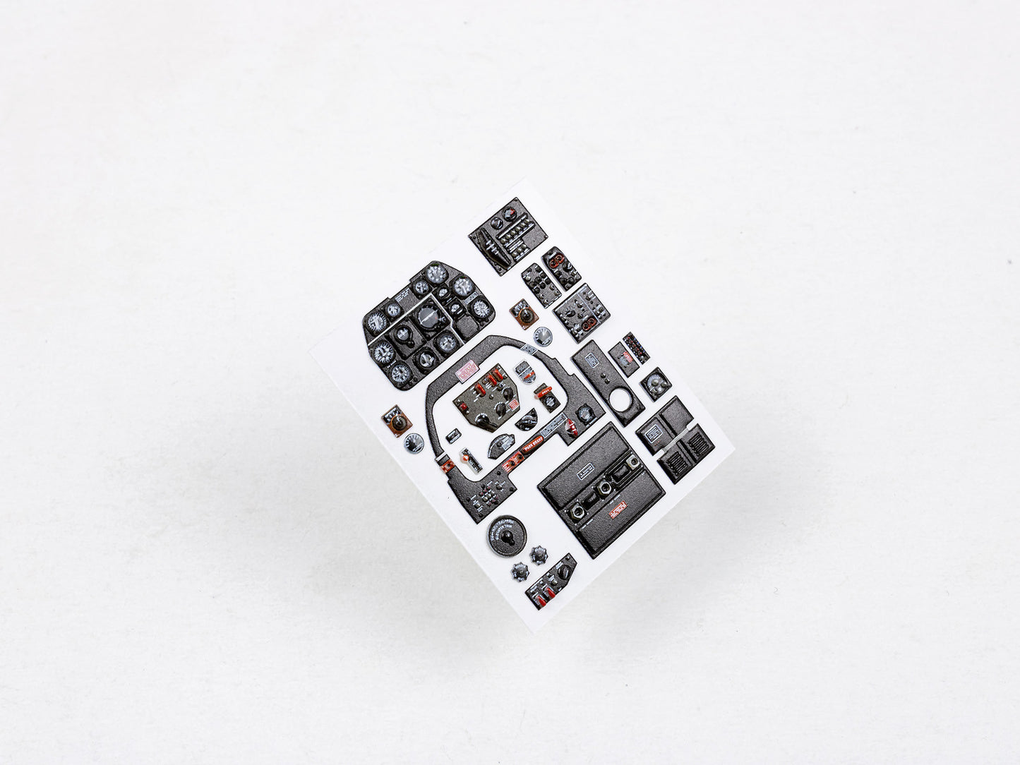 Red Fox RFS-32167 1:32 P-51K Mustang 3D Acrylic Instrument Panel