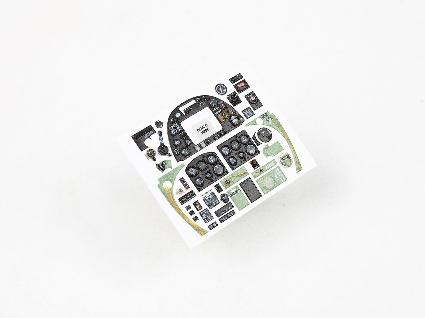 Red Fox RFS-32188 1:32 Spitfire Mk.IXc Updated 3D Instrument Panel