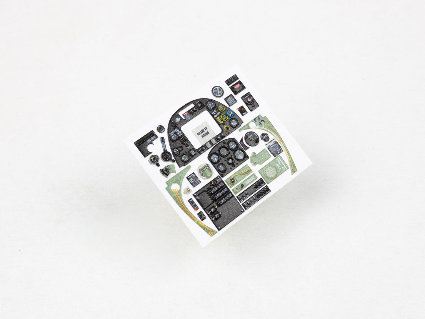 Red Fox RFS-32189 1:32 Spitfire Mk.VIII Updated 3D Instrument Panel