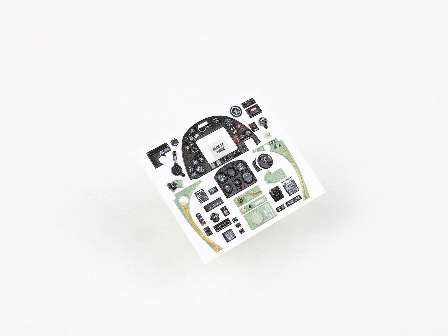 Red Fox RFS-32190 1:32 Spitfire Mk.XVIe 3D Acrylic Instrument Panel