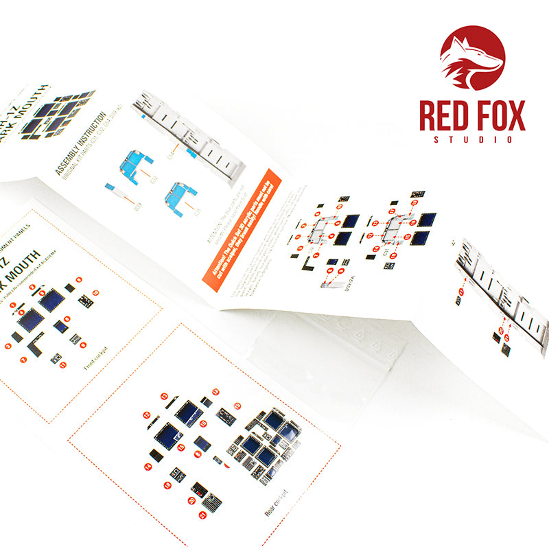 Red Fox RFS-35003 1:35 AH-1Z Shark Mouth 3D Instrument Panel