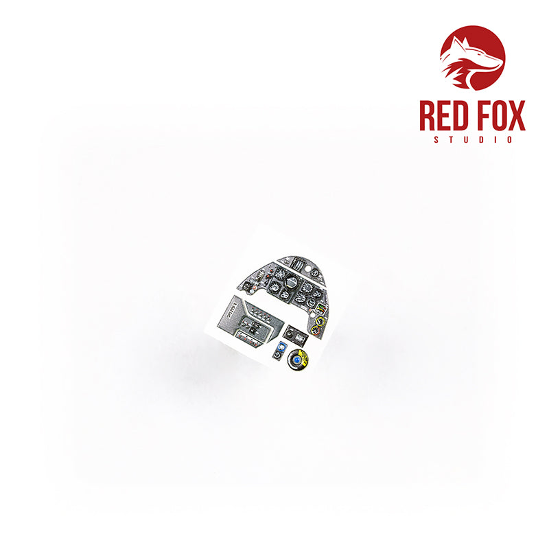 Red Fox RFS-35011 1:35 Bf-109G-6 3D Acrylic Instrument Panel