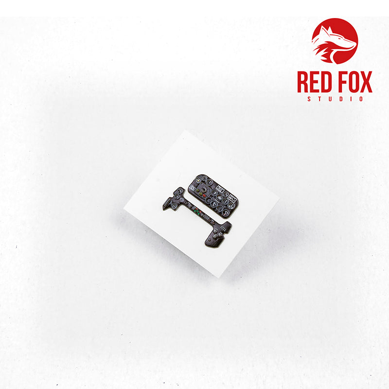 Red Fox Studio RFS-48001 1:48 Lavochkin La-5FN Quick Set 3D Acrylic Instr. Panel