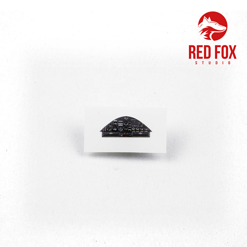 Red Fox RFS-48005 1:48 Bf-108 Taifun 3D Acrylic Instrument Panel