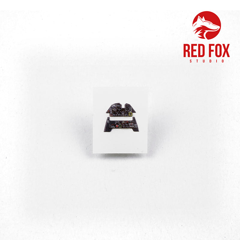 Red Fox RFS-48006 1:48 Bf-109C-3 3D Acrylic Instrument Panel