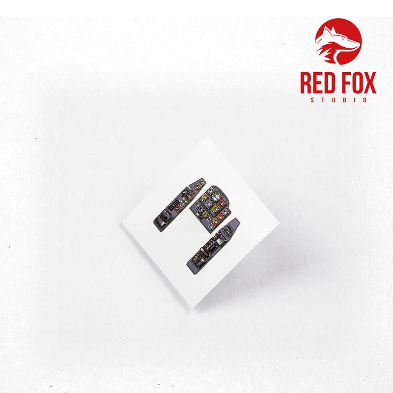 Red Fox RFS-48007 1:48 Ta-183 Huckebein 3D Instrument Panel