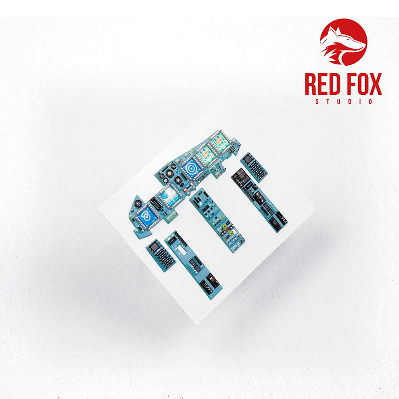 Red Fox RFS-48010 1:48 Su-34 Fullback 3D Acrylic Instrument Panel