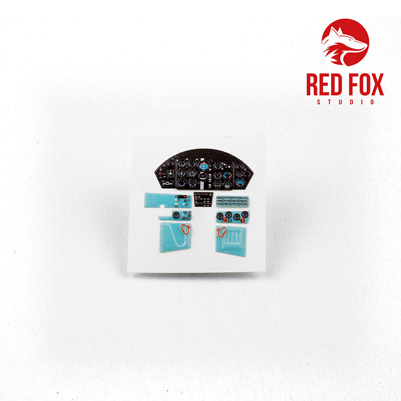 Red Fox RFS-48011 1:48 MiG-17PF Fresco D 3D Instrument Panel