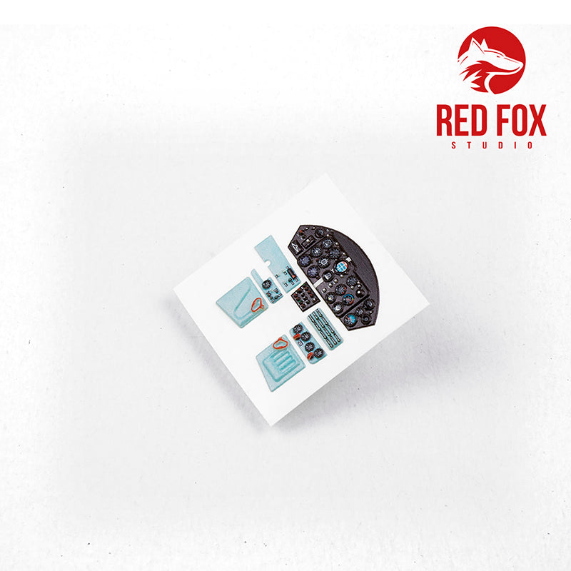 Red Fox RFS-48011 1:48 MiG-17PF Fresco D 3D Instrument Panel