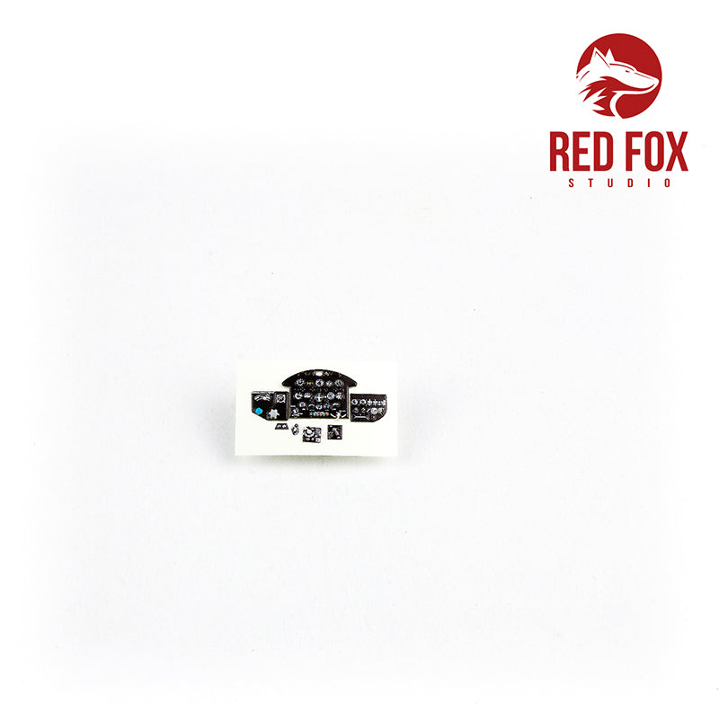 Red Fox Studio RFS-48014 1:48 Mikoyan MiG-3 Quick Set 3D Acrylic Instr. Panel