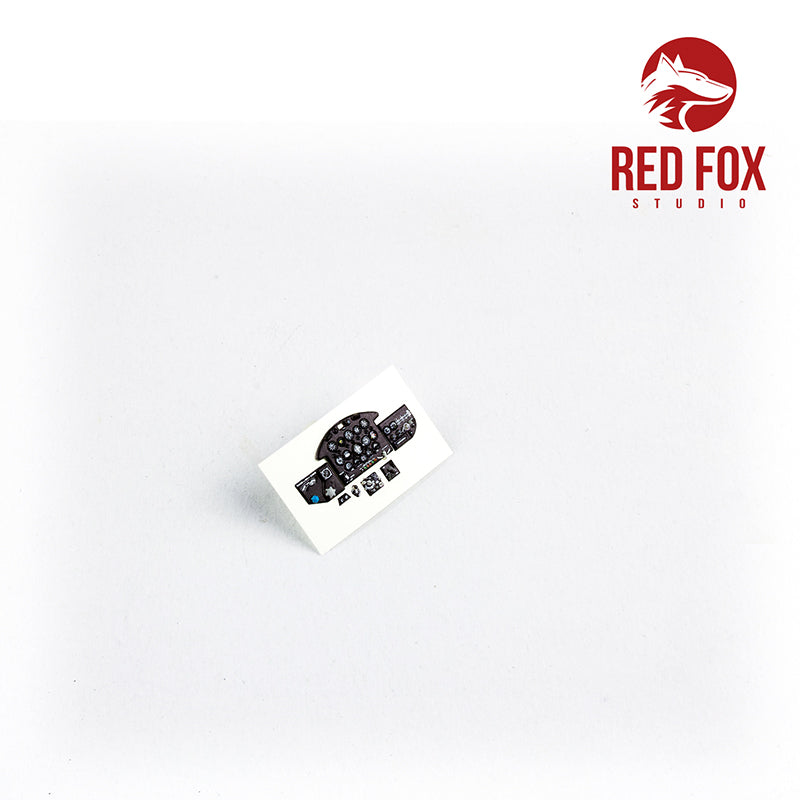 Red Fox Studio RFS-48014 1:48 Mikoyan MiG-3 Quick Set 3D Acrylic Instr. Panel