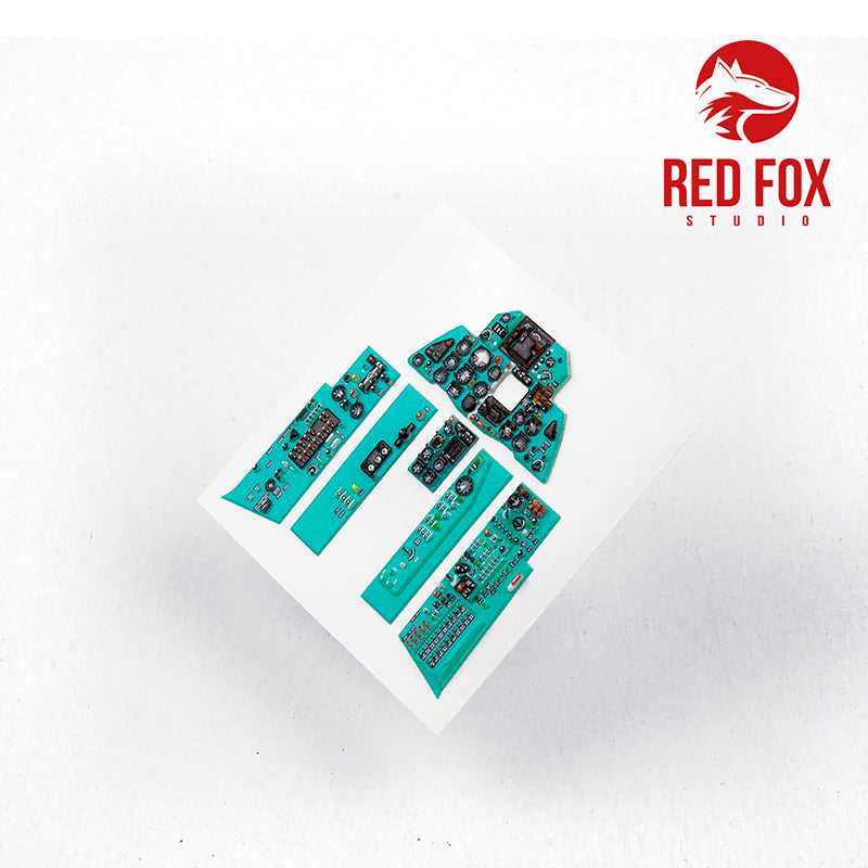 Red Fox RFS-48015 1:48 MiG-21MF Fishbed J 3D Instrument Panel