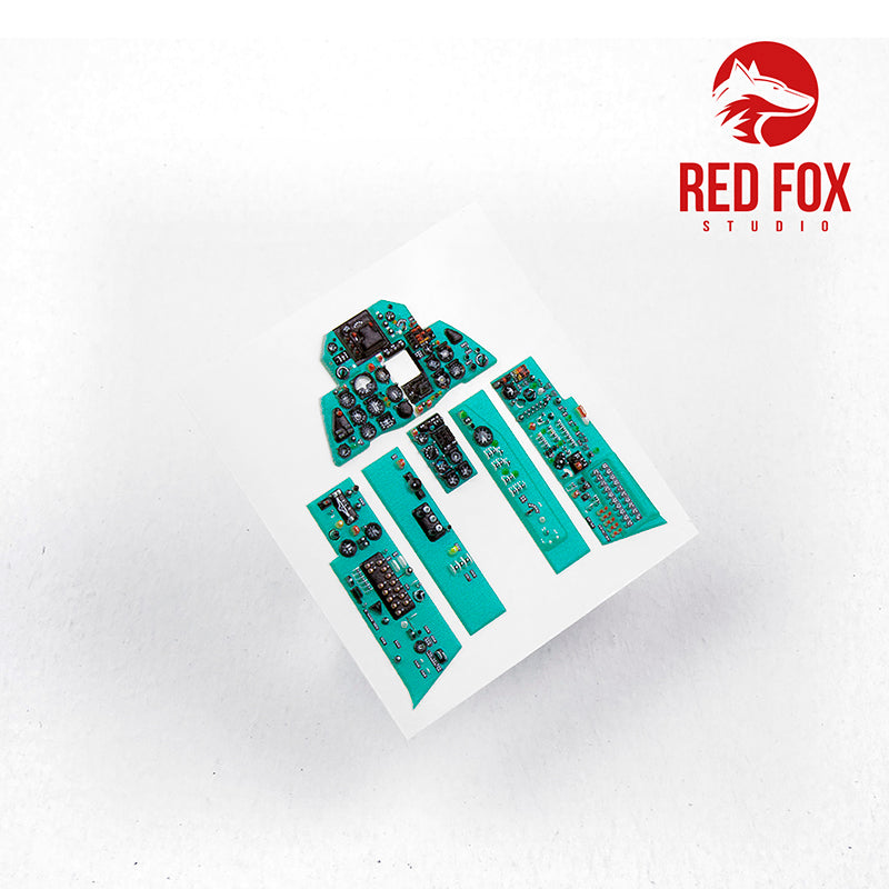 Red Fox RFS-48015 1:48 MiG-21MF Fishbed J 3D Instrument Panel