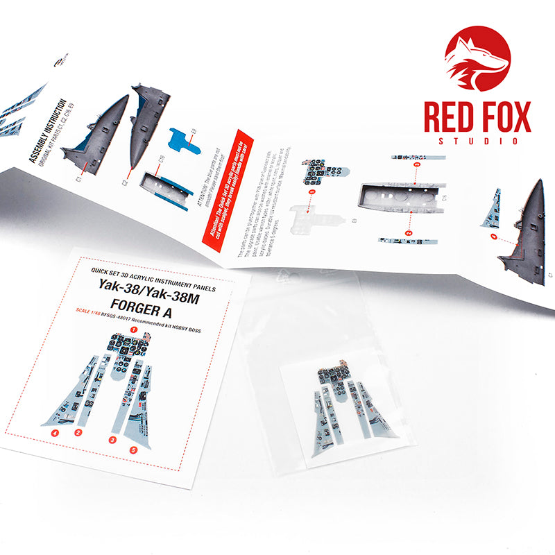 Red Fox Studio RFS-48017 1:48 Yakovlev Yak-38/Yak-38M Forger