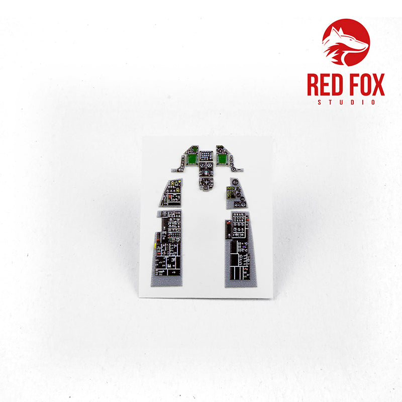Red Fox RFS-48019 1:48 F-16CJ Block 50 3D Instrument Panel
